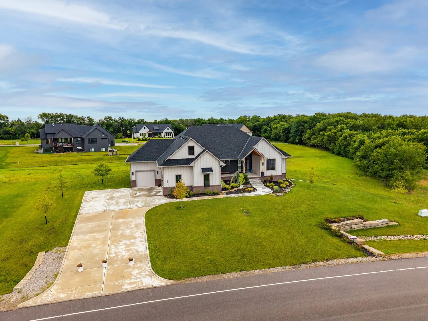 Model home at Cedar Ranch Estates in Derby, Kansas