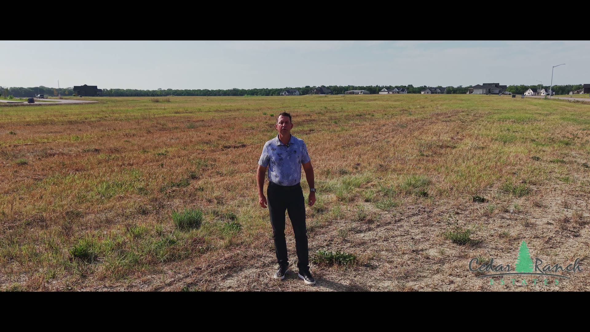 Aerial video of the Cedar Ranch Estates lots
